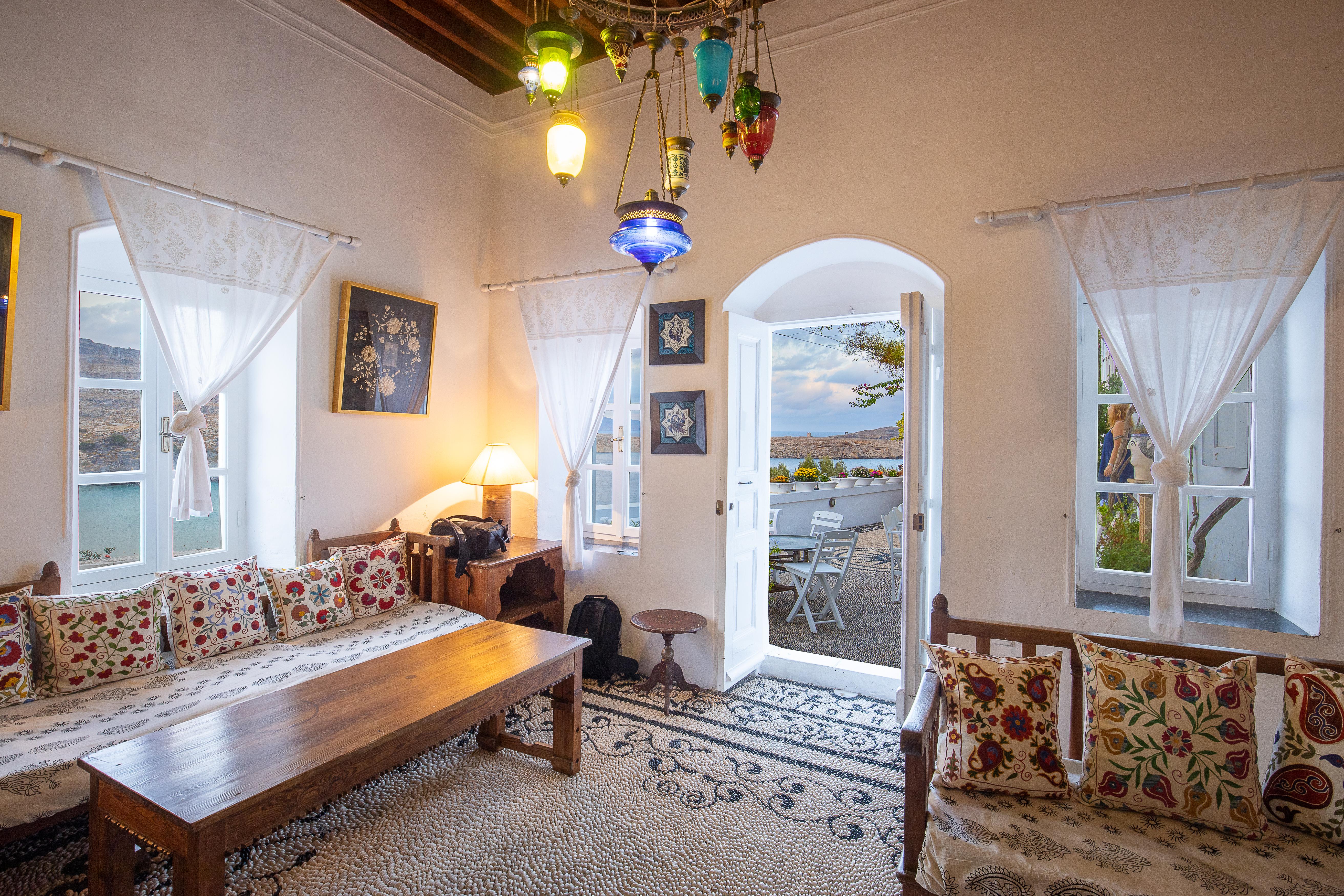 Melenos Art Boutique Hotel Ліндос Екстер'єр фото